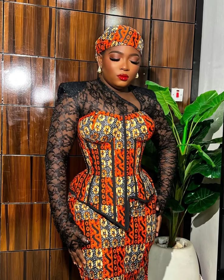 Corset Gown Styles with Material