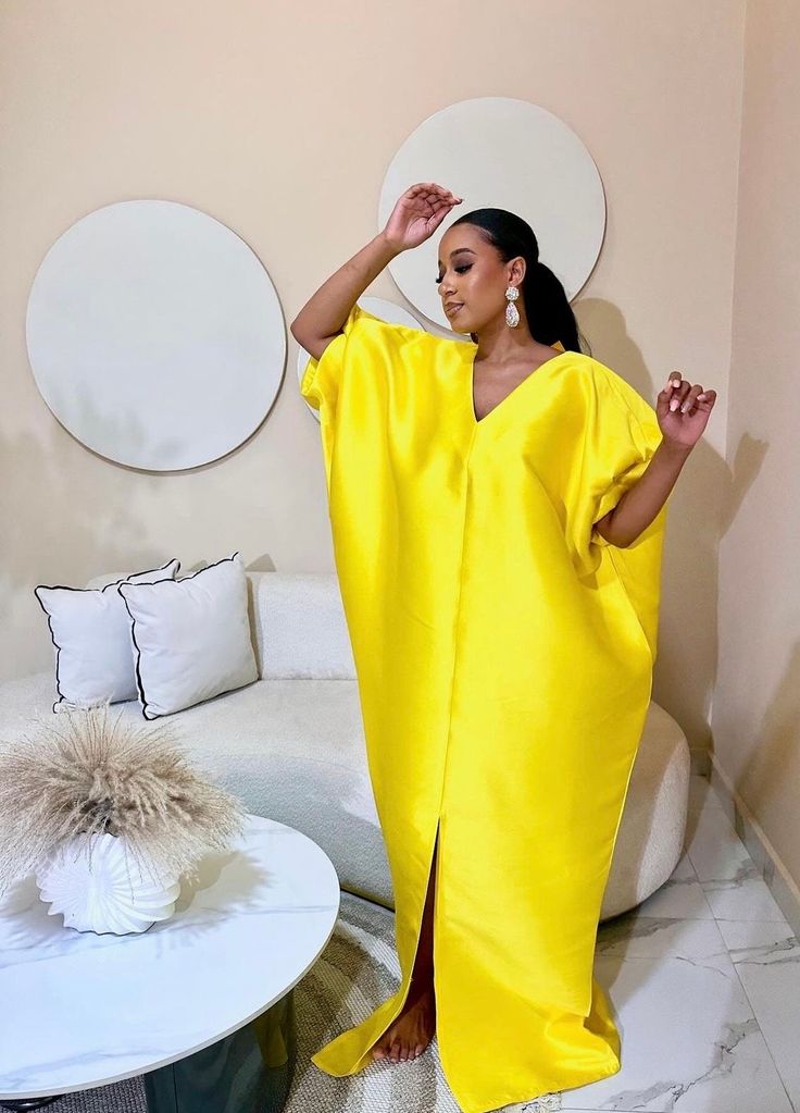 Agbada Long Gown for Ladies 