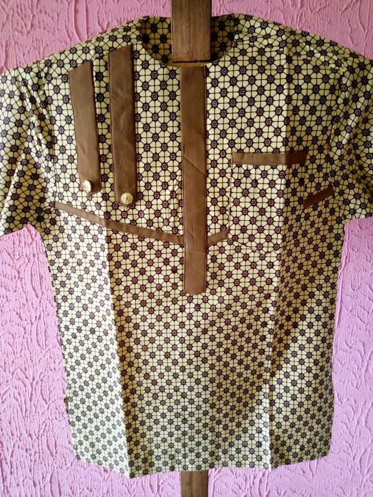 Ankara Top For Men