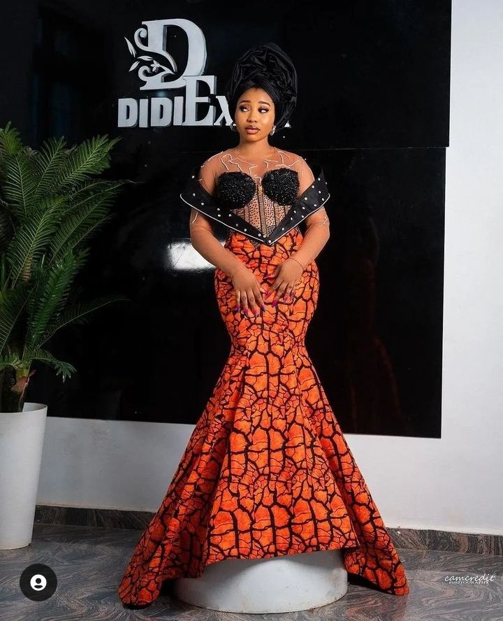 Simple Corset Gown Styles 