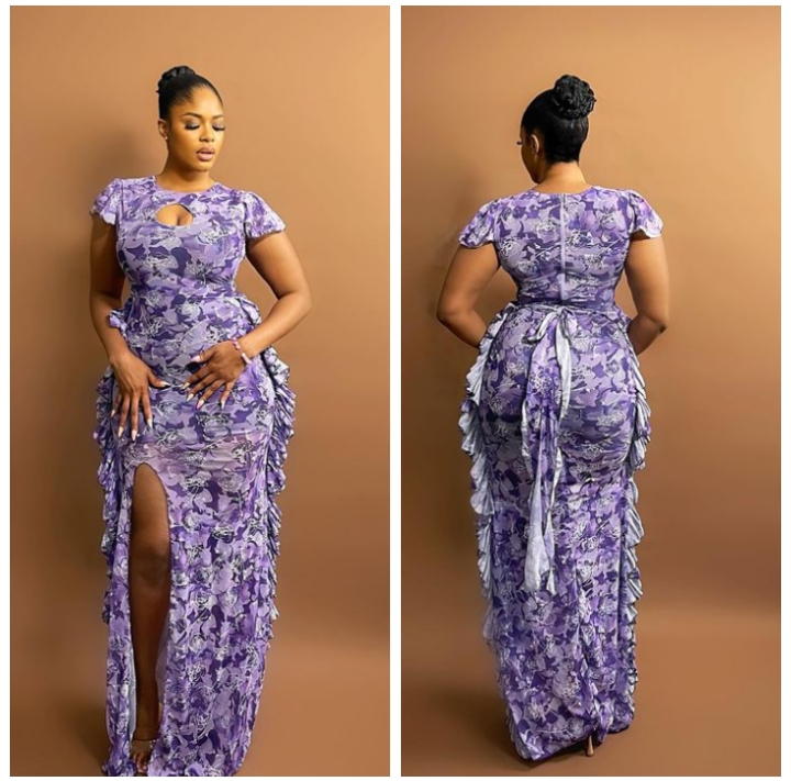 Lycra Gown Styles for Ladies