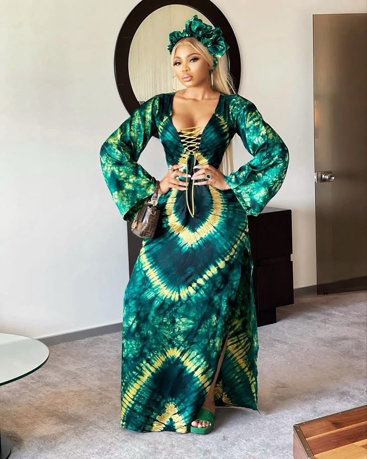 Adire Gown Styles