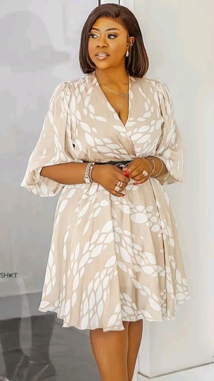 Dress Styles for Ladies with Big Tummy