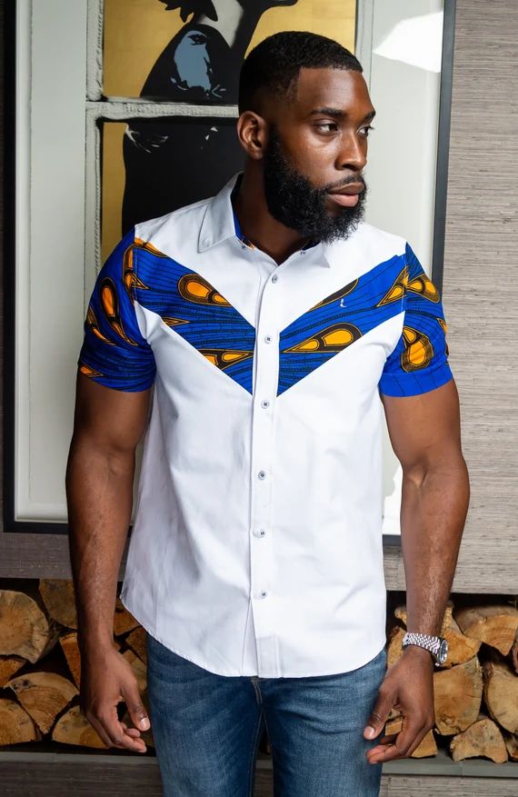 Latest Ankara Top for Men 