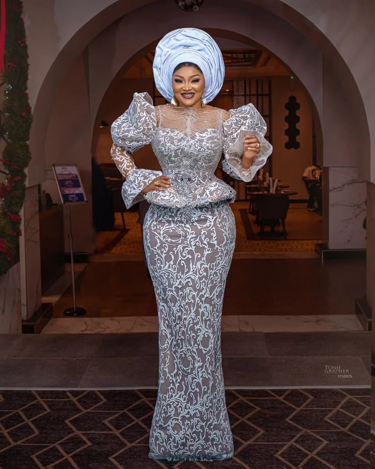 Simple Iro and Buba Styles for Wedding 