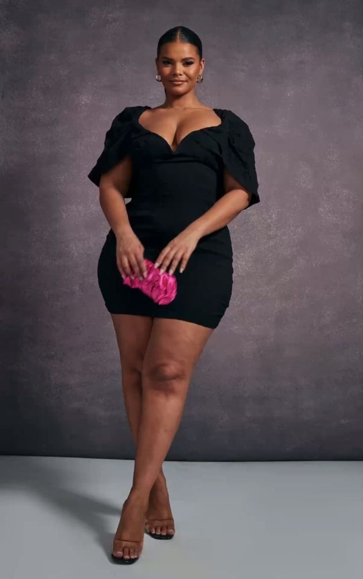 Short Dress Styles for Big Tummy Ladies 