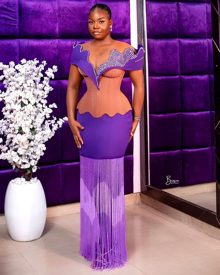 Corset Gown Styles in Nigeria 