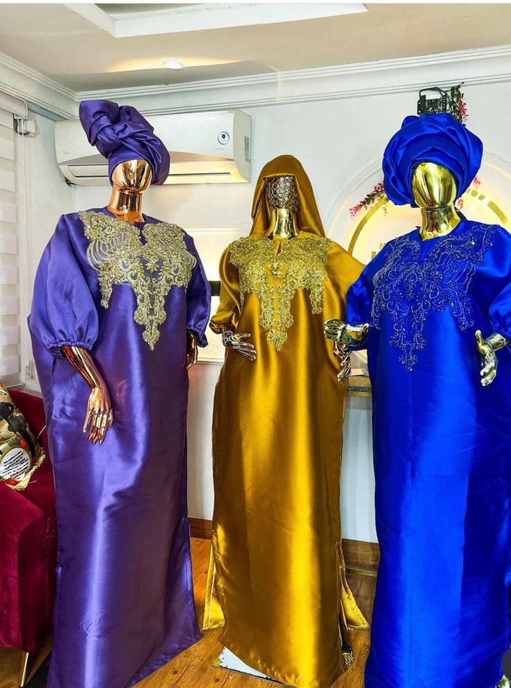 Mikado Bubu Gown Styles for Ladies 