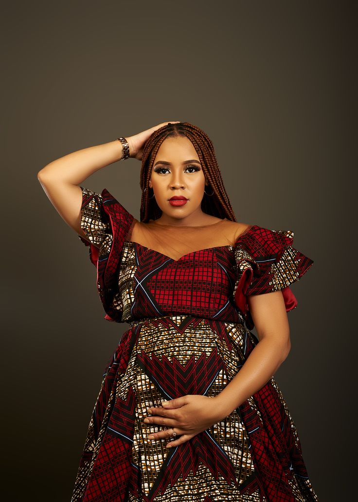 Ankara Styles for Pregnant Women