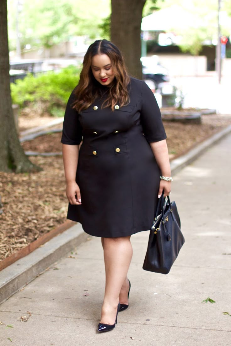 Short Dress Styles for Big Tummy Ladies 