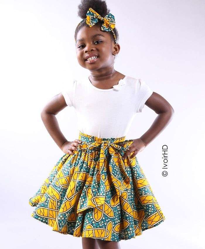 Kampala Skirt Styles for Kids 
