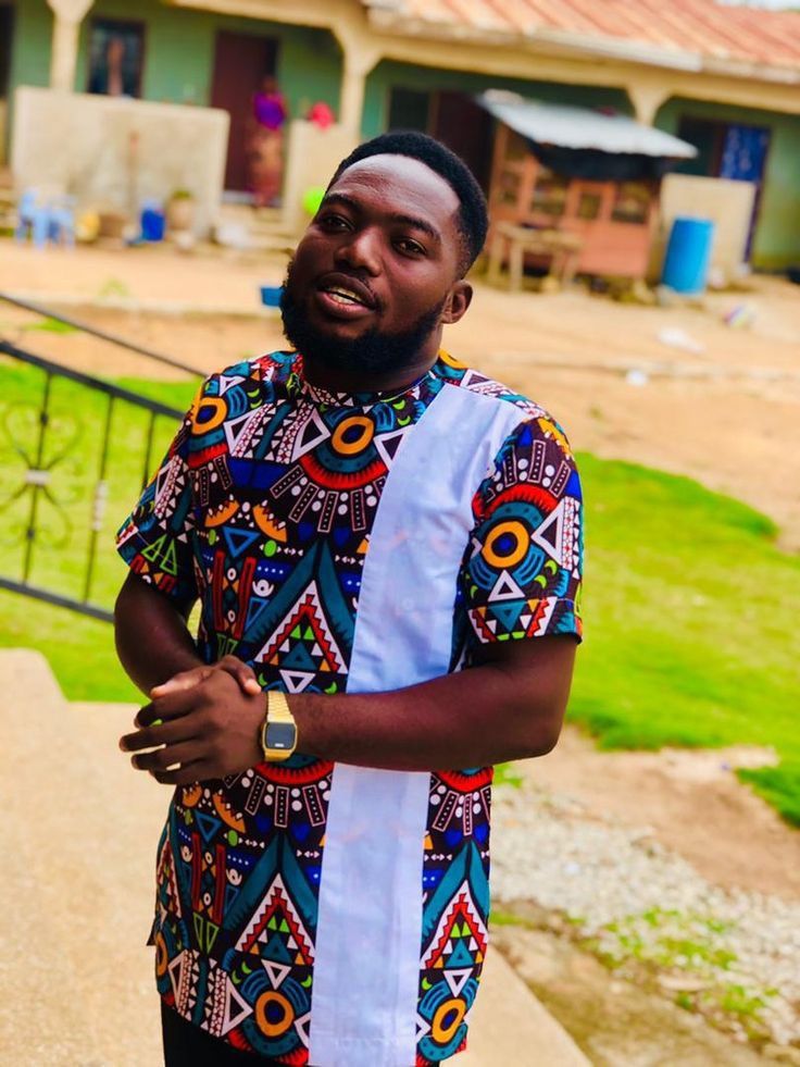 Ankara Top For Men