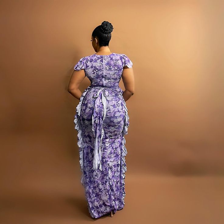 Lycra Gown Styles for Ladies