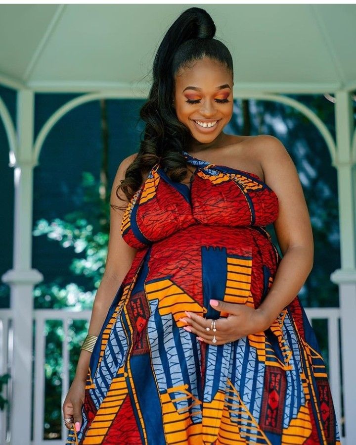 Ankara Styles for Pregnant Women