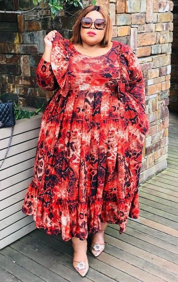 Simple Dress Styles for Ladies with Big Tummy