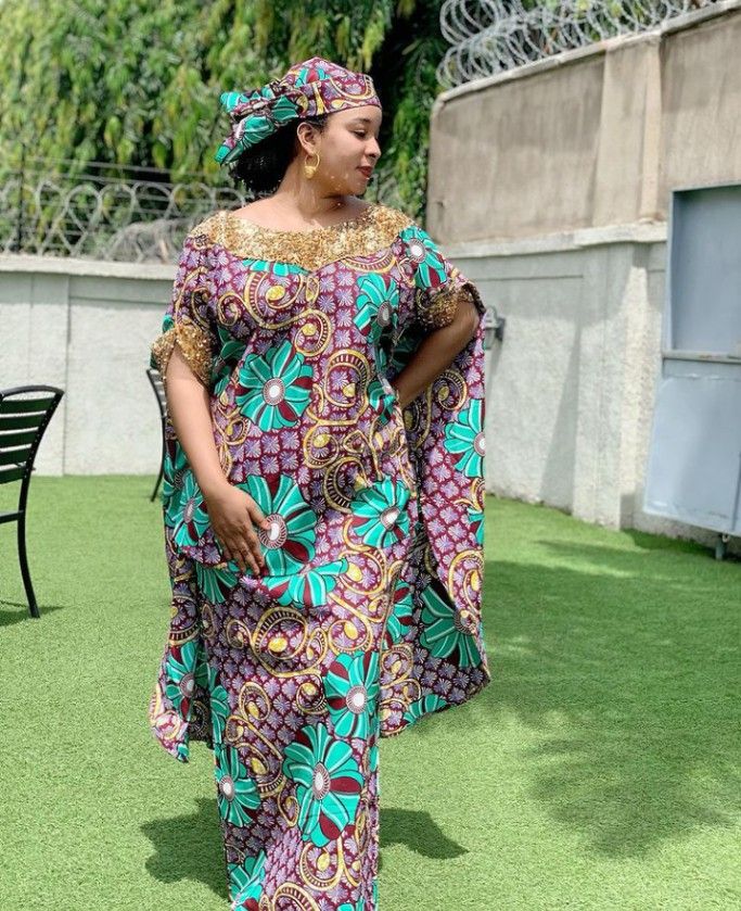 Ankara Flay Gown Ideas for Pregnancy 