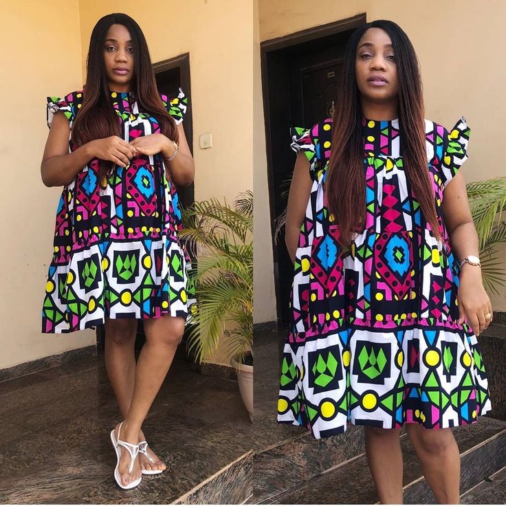 Short Ankara Styles for Pregnant Ladies 