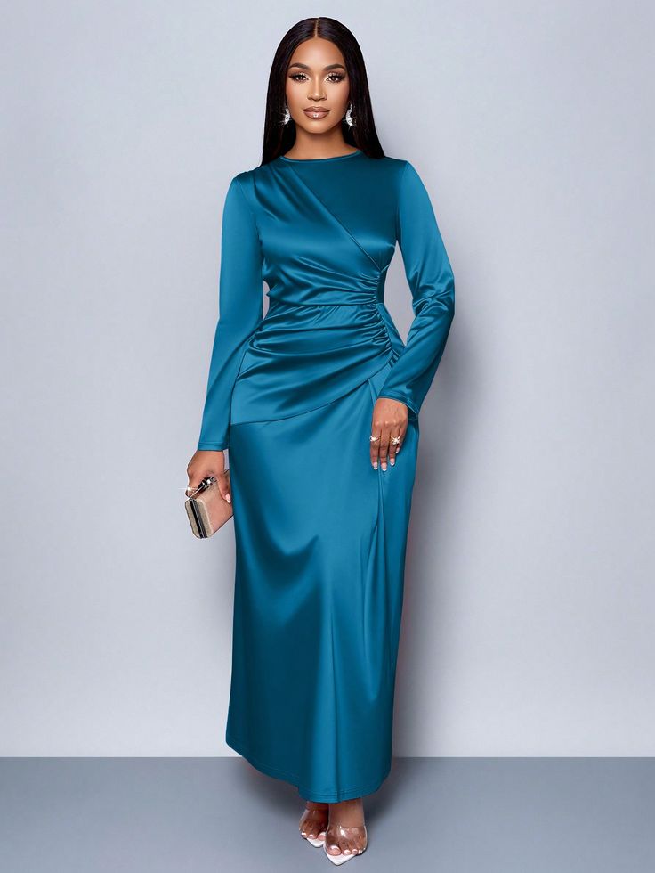 Bodycon Gowns with Sleeves 