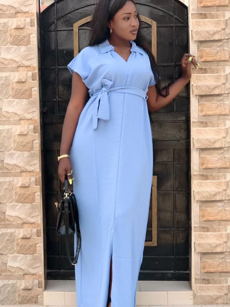 Simple A-line Gown Styles