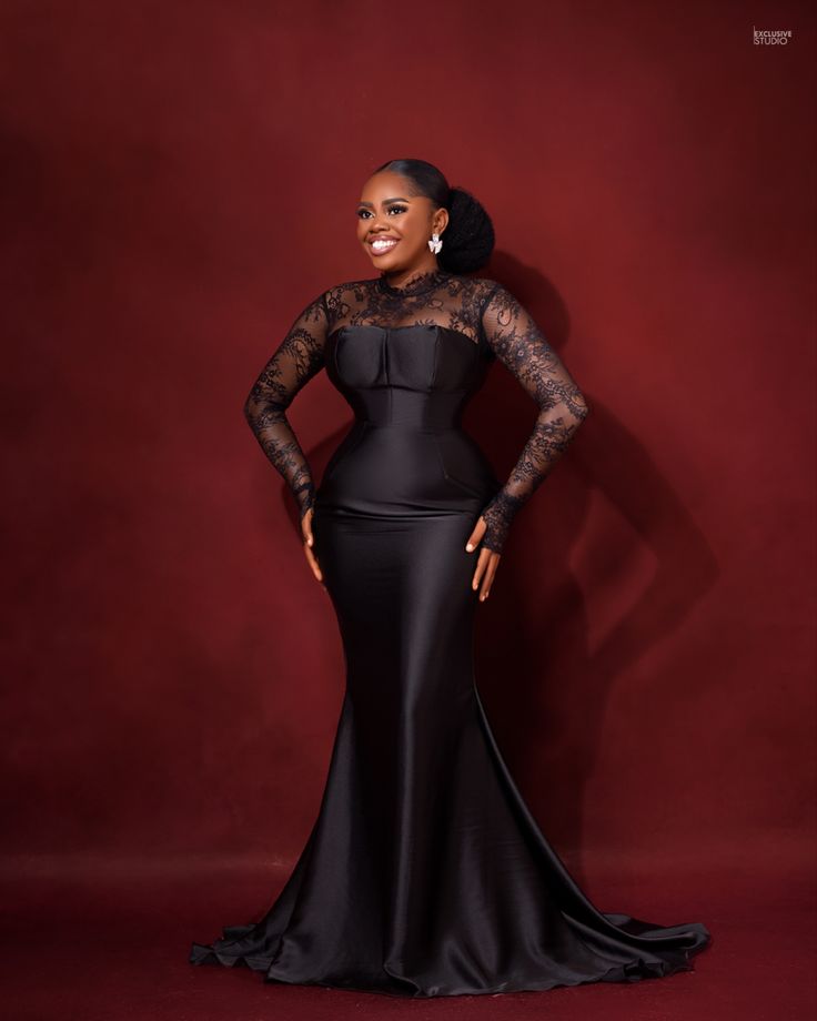 Long Black Dinner Dresses 