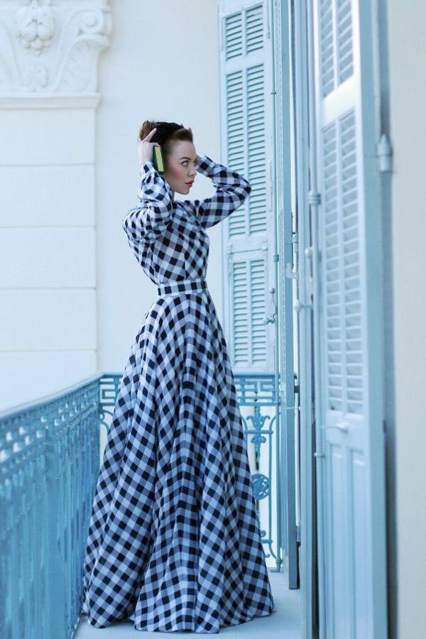 Long Vintage Gown Dresses 