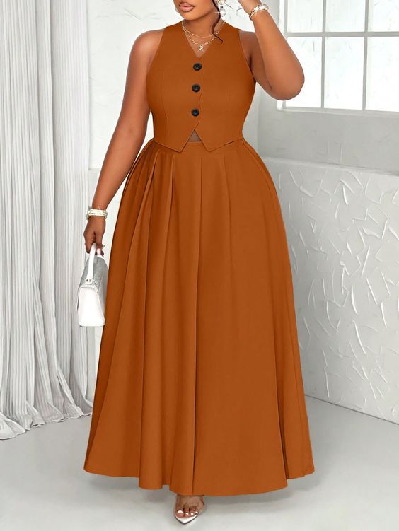 Long Vintage Gown Dresses 
