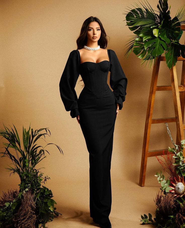 Black Dinner Gown Styles