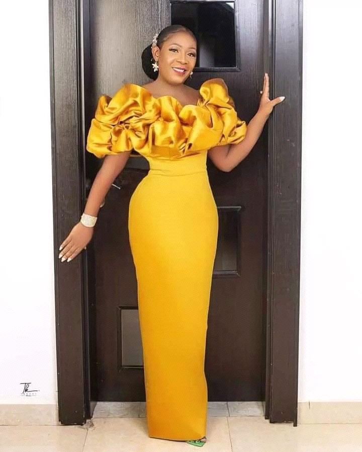 Bodycon Gowns for Ladies in Nigeria 