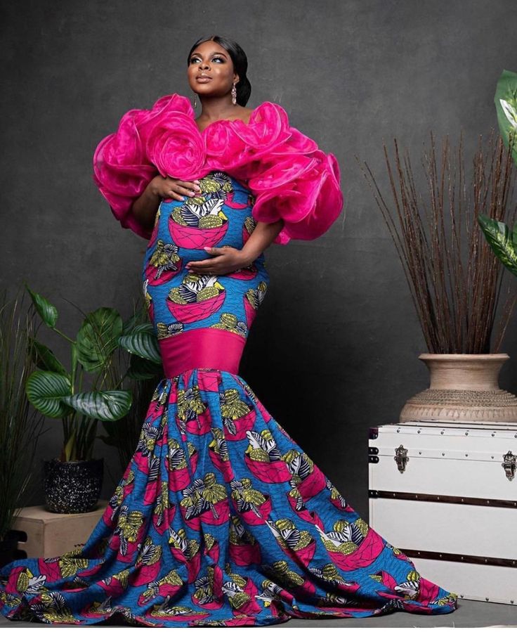 Ankara Styles for Pregnant LadiesÂ