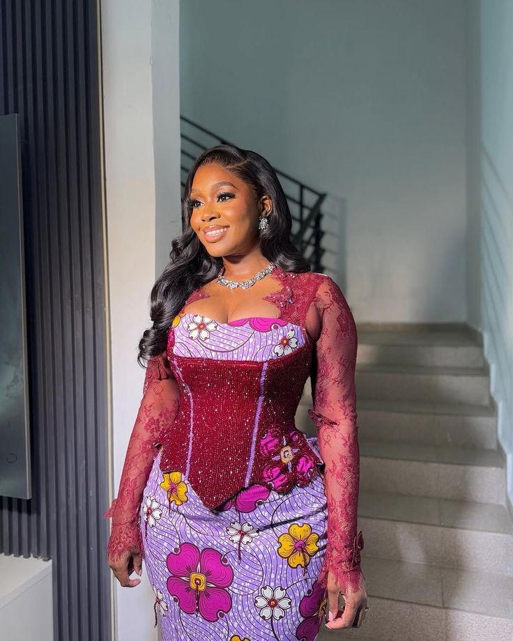 Ankara Aso Ebi Styles for Wedding