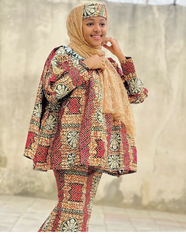 HAUSA Ankara Skirt and Blouse StylesÂ