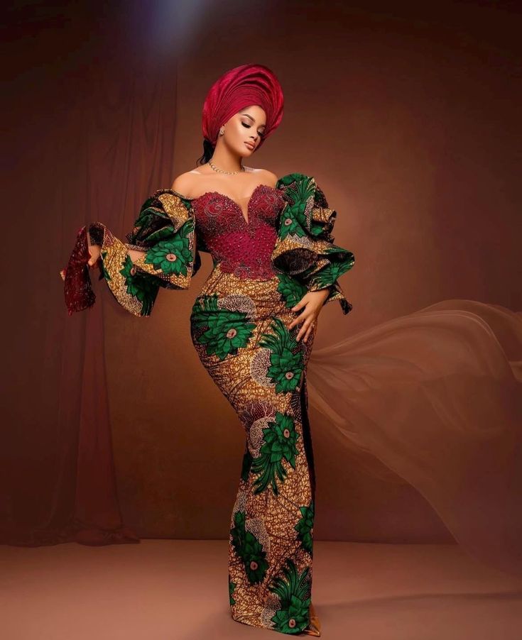 Ankara Aso Ebi Styles for Wedding