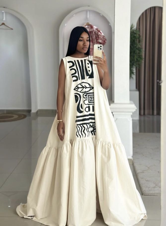 Simple Pregnancy Gown StylesÂ