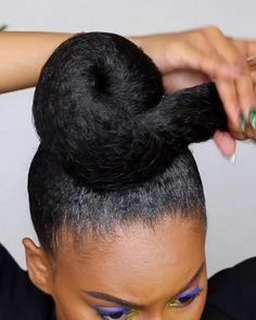 Afro Packing Gel Hairstyle Ideas 