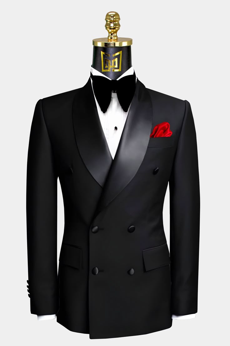 All Black Wedding Suit For Men