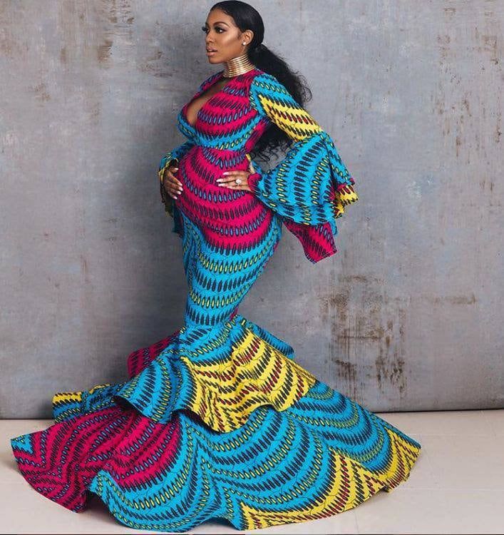 Ankara Styles for Pregnant LadiesÂ