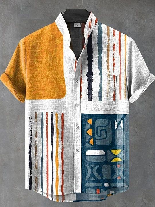 Short-Sleeve Vintage Shirts for GuysÂ