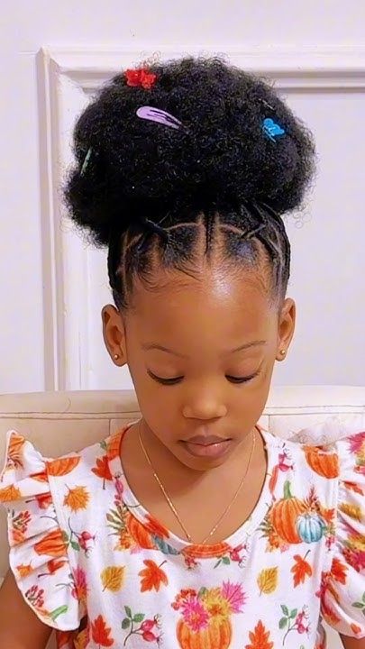 Kids Packing Gel Styles with Natural HairÂ