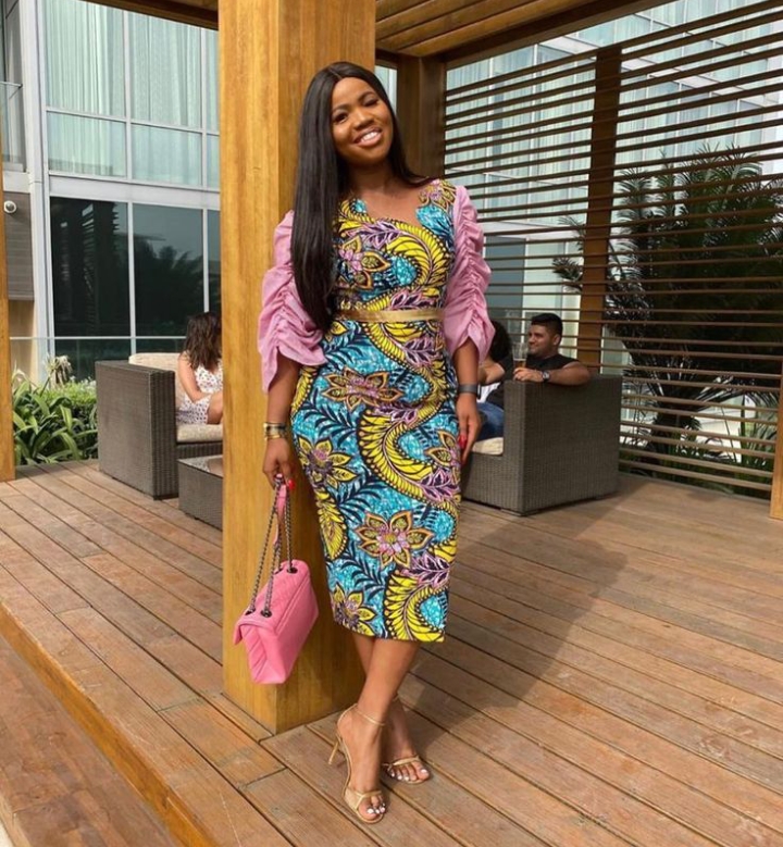 Ankara Aso Ebi Short Gowns