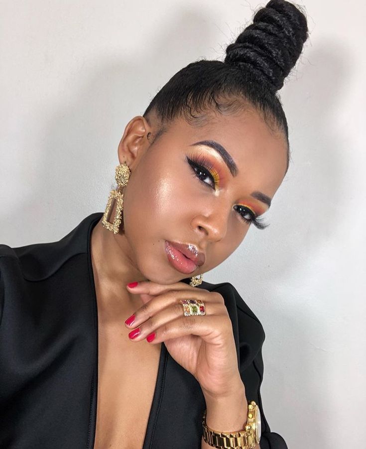 Afro Packing Gel Hairstyle Ideas 