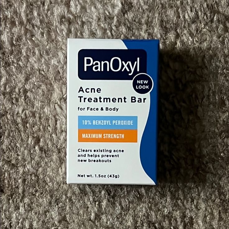 PanOxyl 10% Benzoyl Peroxide Acne Cleansing Bar