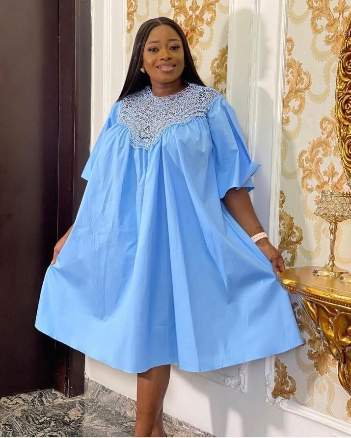 Short Ankara Maternity Gown StylesÂ